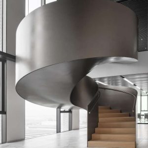 Popular Spiral Staircase Design From Foshan Stairs Factory