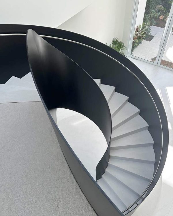 Popular Spiral Staircase Design From Foshan Stairs Factory